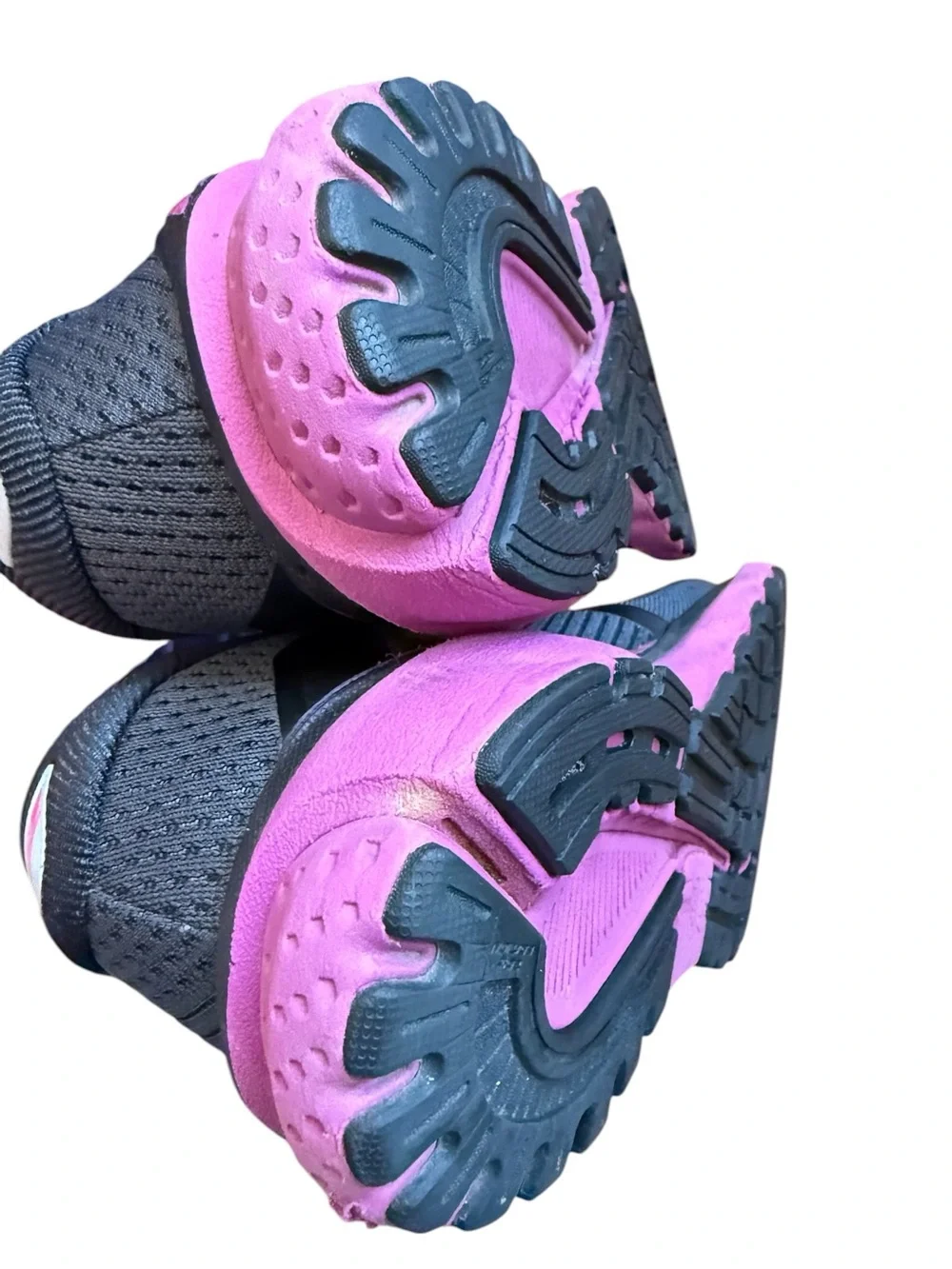 Brooks Adrenaline GTS 20 Running Shoes Women 9 Black Purple Athletic Sneakers